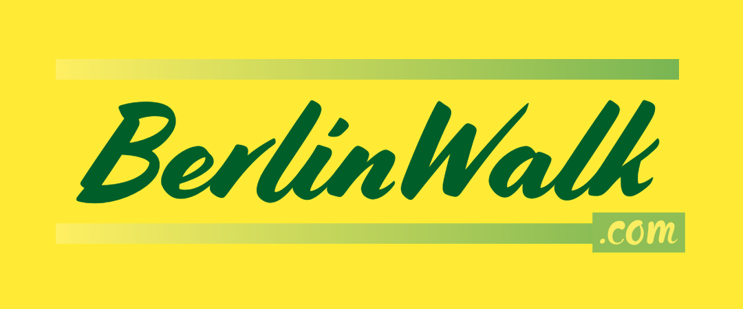 BerlinWalk logo on dark background